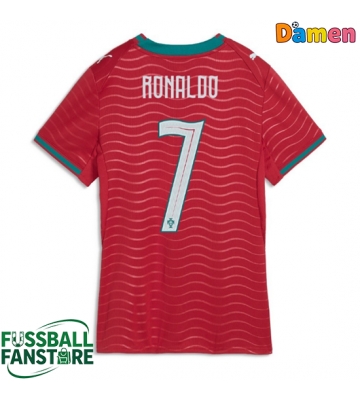 Portugal Cristiano Ronaldo #7 Replik Heimtrikot Damen WM 2026 Kurzarm